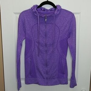 Sport Pro Compression Hooded Zippered Jacket‎